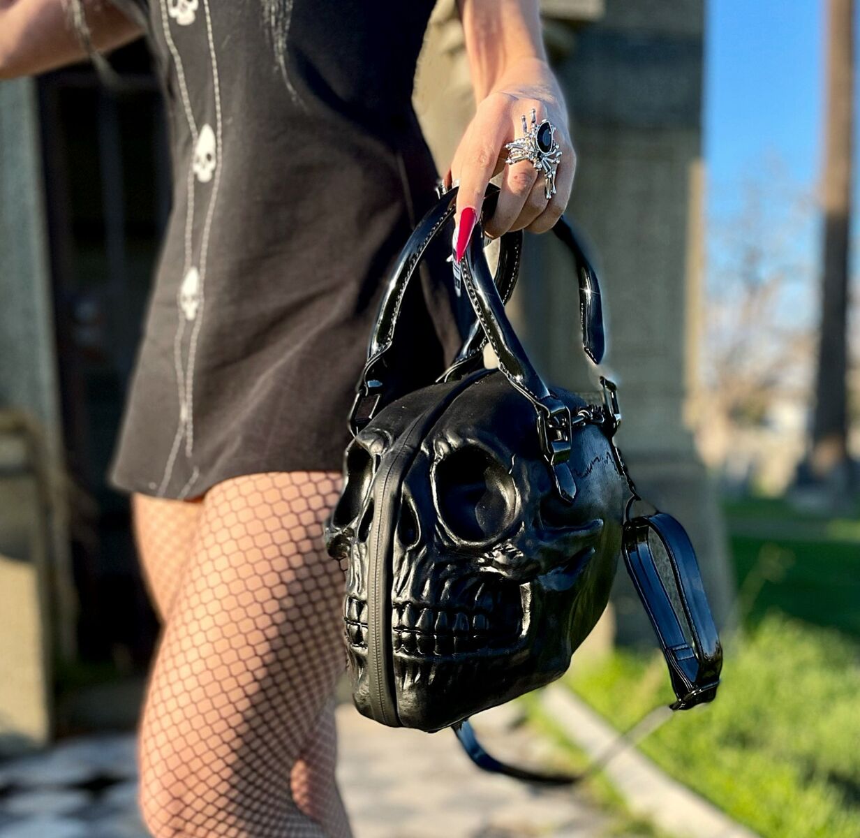 Kreepsville baphomet shop bag